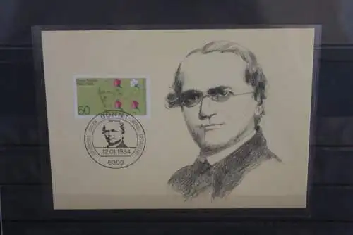 Deutschland Maximumkarte, MC, MK: Gregor Mendel 1984; MiNr. 1199