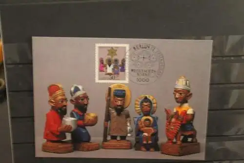 Berlin, Maximumkarte, MK, MC: MiNr. 707;  Weihnachten 1983