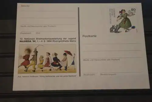 Deutschland 1994; Sonderpostkarte Najubria; PSo 34, ungebraucht