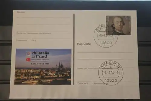 Deutschland 1994; Sonderpostkarte Philatelia; PSo 35, EST