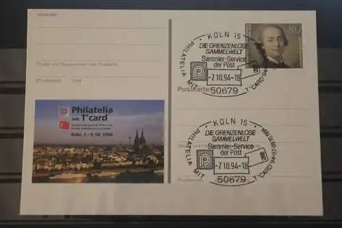 Deutschland 1994; Sonderpostkarte Philatelia; PSo 35, SST