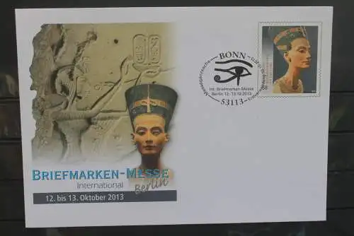 Deutschland 2013; USo 306; 'Intern. Briefmarken-Messe Berlin; Nofretete; ESST