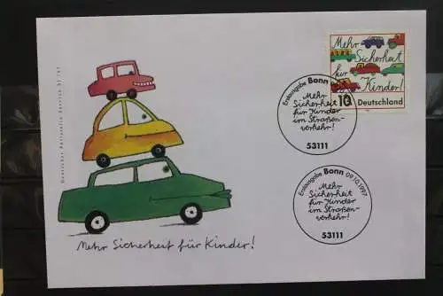 Deutschland 1997; Für uns Kinder; Künstler - FDC, MiNr. 1954