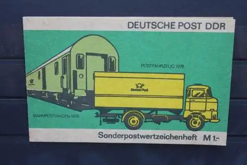 DDR 1978; SMHD: Posttransport; MiNr. 9 d b; MNH (2677)