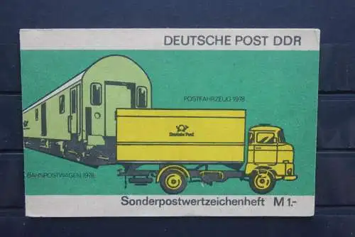 DDR 1978; SMHD: Posttransport; MiNr. 9 d a; MNH (2691)