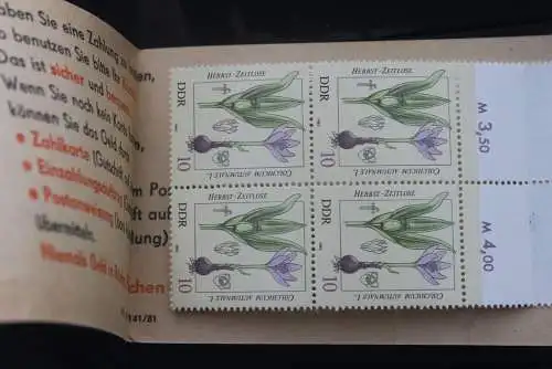 DDR 1978; SMHD: Posttransport; MiNr. 9 d a; MNH (2691)