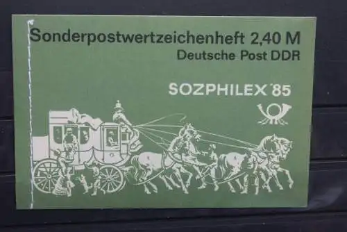 DDR 1985; MH 8; Sozphilex '85; ESST