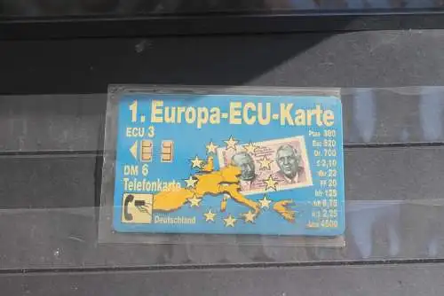 Deutschland 1993; 1. Europa-ECU-Karte, unbenutzt