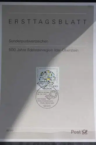 Deutschland 1997; ETB Edelsteinregion Idar-Oberstein