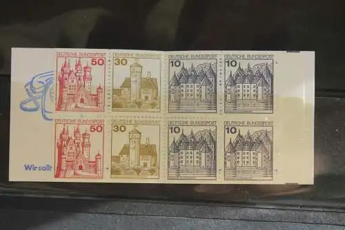 Deutschland 1977, Markenheft Burgen und Schlösser; MiNr. 21 b mZ; MNH