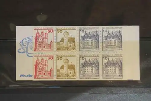 Deutschland 1977, Markenheft Burgen und Schlösser; MiNr. 21 b mZ; MNH