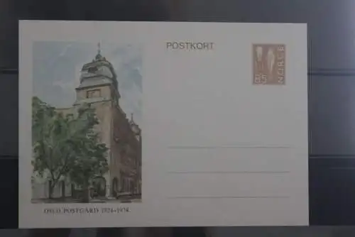 Norwegen vmtl. 1980; Postkarte 85 ö.; Ansicht Oslo, ungebraucht