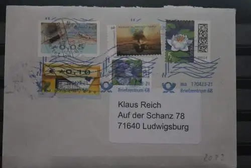 Deutschland 2023; Stempel Nachträglich entwertet