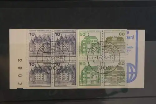 Berlin 1982, MH 13 a ZB; EST; 4 RZ, unten