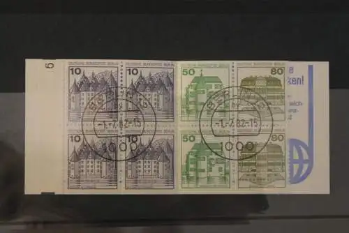 Berlin 1982, MH 13 a; EST; 1 RZ, oben