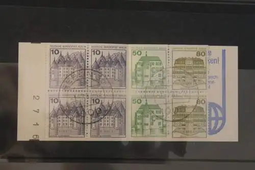 Berlin 1982, MH 13 a; EST; 4 RZ, unten