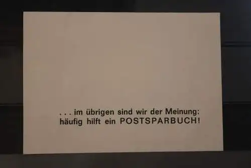 Berlin 1967; 25. Grosse Deutsche Funkausstellung Berlin 1967; SST; Karte der Bundespost Berlin