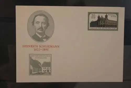 DDR 1990; Heinrich Schliemann; 10 Pf.; ungebraucht