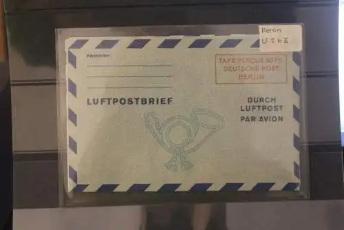 Berlin 1949; Luftpostfaltbrief LF 2b II, ungebraucht