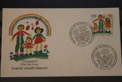 Deutschland 1992; Künstler-FDC, Familie; MiNr. 1621