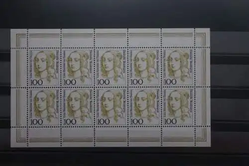 Deutschland 1994; Freimarken Frauen: Luise von Oranien; 100 Pf.; MiNr. 1756; Zehnerbogen, MNH