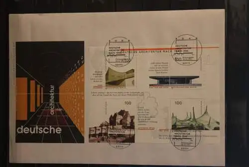 Deutschland 1997; Blockausgabe "Deutsche Architektur"; FDC Block 37