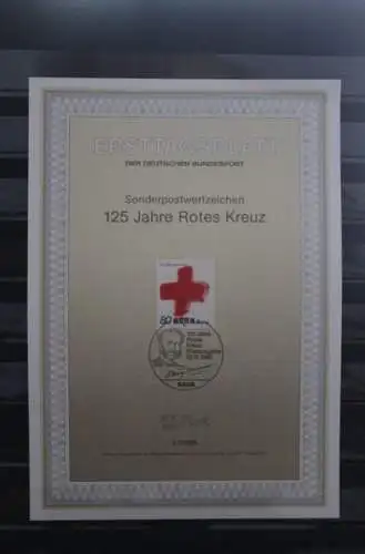 Deutschland  ETB 27/1988; Rotes Kreuz; MiNr.1387