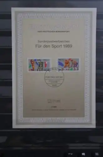 Berlin  ETB  5/1989; Für den Sport; MiNr.836-37