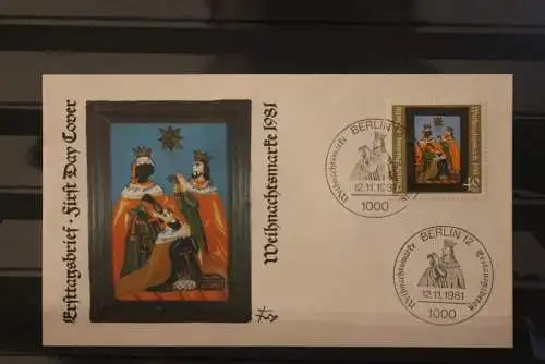 Berlin  1981; Künstler-FDC: Weihnachten 1981; MiNr. 658