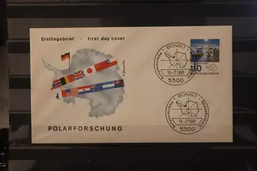 Deutschland  1981; Künstler-FDC:Polarforschung; MiNr. 1100