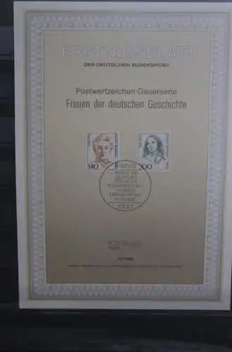 Berlin  ETB 12/1989;Frauen der dt.Geschichte: Cecile Vogt, Fanny Hensel