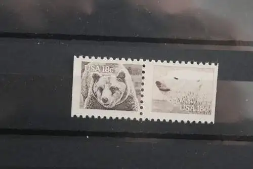 USA  1981, Freimarken: Tiere, ZD ; 18 C.; MNH; MiNr. 1474/75