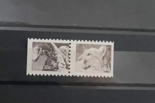 USA  1981, Freimarken: Tiere, ZD ; 18 C.; MNH; MiNr. 1470/71