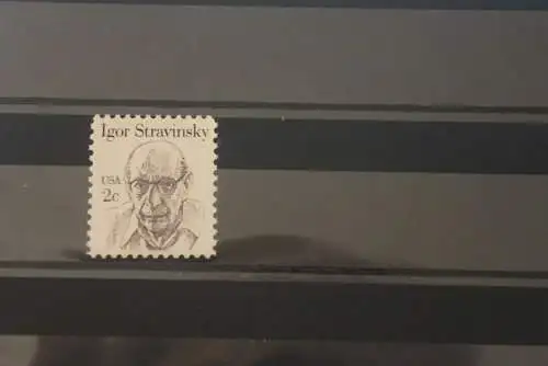 U.S.A. 1982; Freimarke: I. Stravinsky 2 C.; MNH, MiNr. 1612