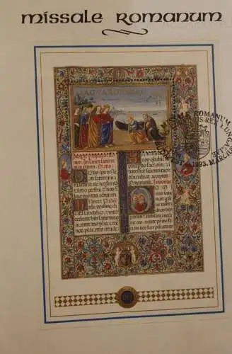 Ungarn 1993, Matthias Corvinus - Missale Romanum Ersttagsblatt