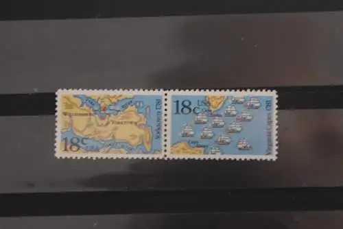 U.S.A. 1961; Schlachten, MiNr 1511-12, ZD, MNH