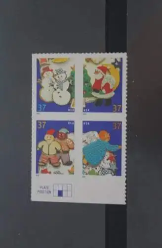 USA 2005; Weihnachten: Weihnachtsplätzchen, MiNr 3997-4000; MNH