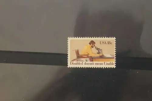 USA 1981, Intern. Jahr der Behinderten,  MiNr  1497; MNH