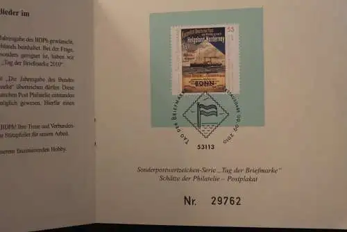 Deutschland 2010; Jahresgabe BDPh, Tag der Briefmarke