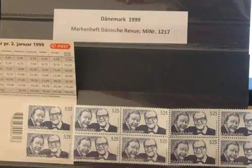 Dänemark 1999; MH Dänische Revue; MNH