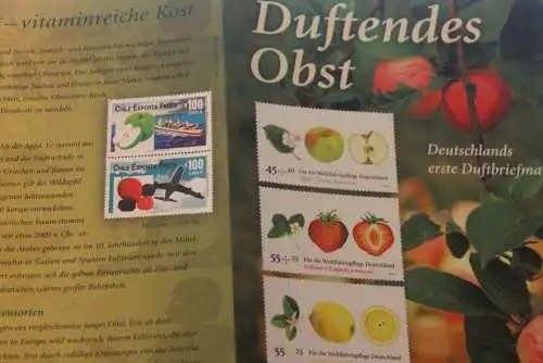 Duftendes Obst; Erinnerungsblatt; Gedenkblatt der Deutsche Post 2010