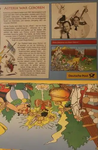 Asterix; Erinnerungsblatt; Gedenkblatt der Deutsche Post 2015
