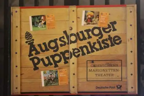 Augsburger Puppenkiste; Erinnerungsblatt; Gedenkblatt der Deutsche Post 2017