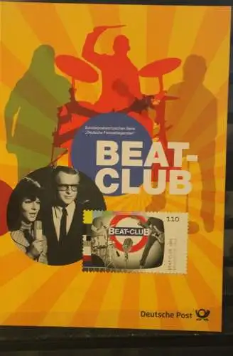 Beat-Club; Erinnerungsblatt; Gedenkblatt der Deutsche Post 2019