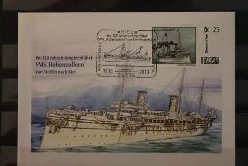 Deutschland 2013; Gedenkbrief SMS "Hohenzollern"