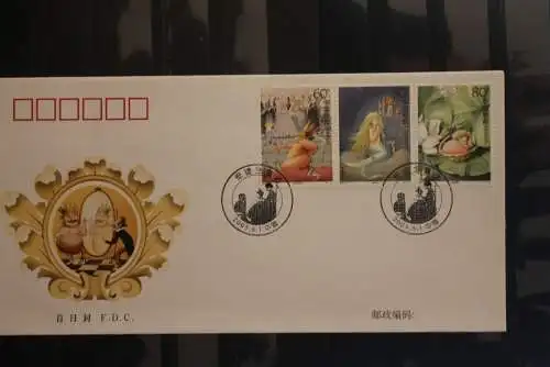 China 2005; Hans-Christian Anderson - Märchen; MiNr. 3639-43;  2 FDC