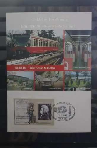 Berlin 1993; S-Bahn Gedenkblatt