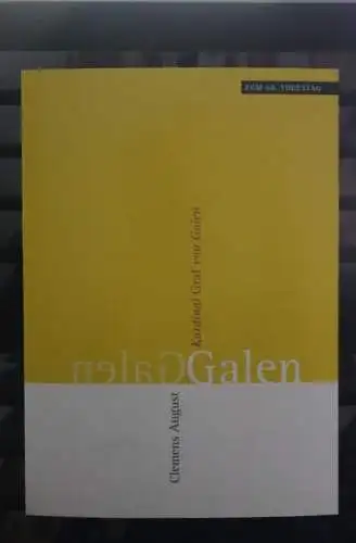 Deutschland 1996; Gedenkblatt Kardinal Graf von Galen