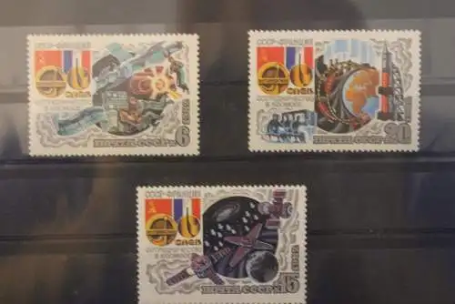 Sowjetunion 1982; Raumfahrt; MNH