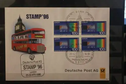 Messebrief Deutsche Post: STAMP '96 London; Europamarke